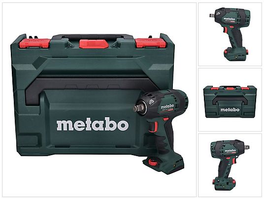 LLAVE DE IMPACTO DE 1/2" INALAMBRICA SSW 18 LTX 300, 300 NM, MARCA METABO, MODELO 602395840: METABOX
