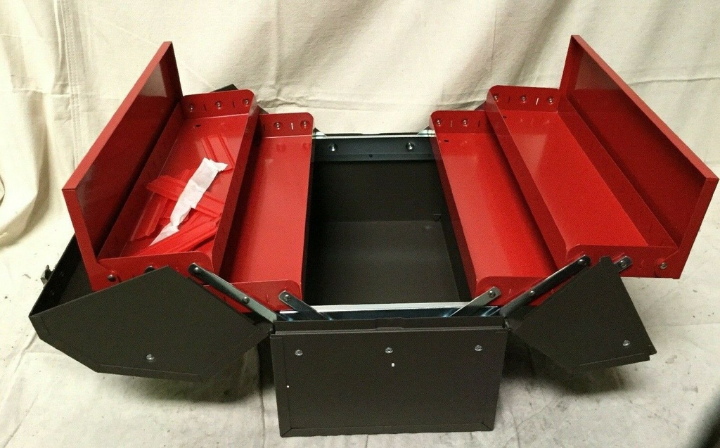 CAJA PARA HERRAMIENTAS METALICA DE 18.6"X14.6"X10.7", MARCA PROTO, MODELO J9951