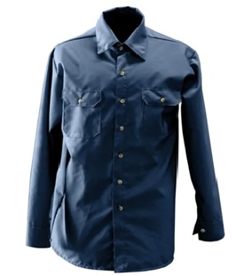 CAMISA DIELECTRICA PARA 8.7 CALORIAS, CON 2 BOLSAS, TALLA L, MARCA CPA, MODELO 625-USN