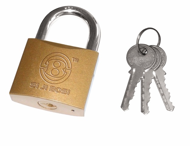 CANDADO DE HIERRO DE COBRE DE 38MM, MARCA BOSI TOOLS, MODELO BS531438