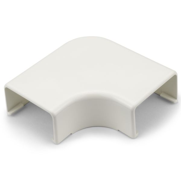 CODO INTERNO PARA CANALETA PLASTICA DE 1-3/4", 6' DE LARGO, COLOR IVORY, MARCA HELLERMANN TYTON