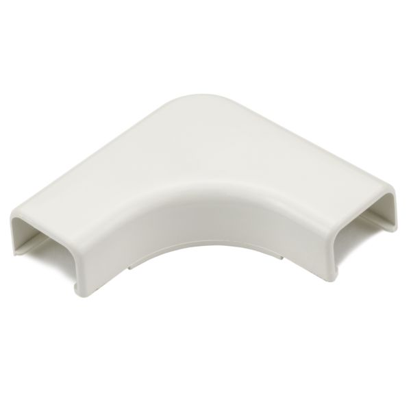 CODO INTERNO PARA CANALETA PLASTICA DE 3/4", 6' DE LARGO, COLOR IVORY, MARCA HELLERMANN TYTON