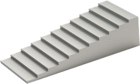 CUÑA RADIOGRAFICA DE ALUMINIO, MARCA GAMMEX A SUN NUCLEAR, MODELO 800414