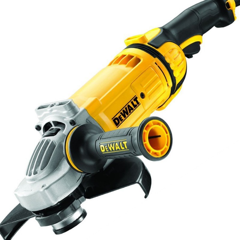 ESMERILADORA ANGULAR DE 9", 2400W, MARCA DEWALT, MODELO DWE4559-B3