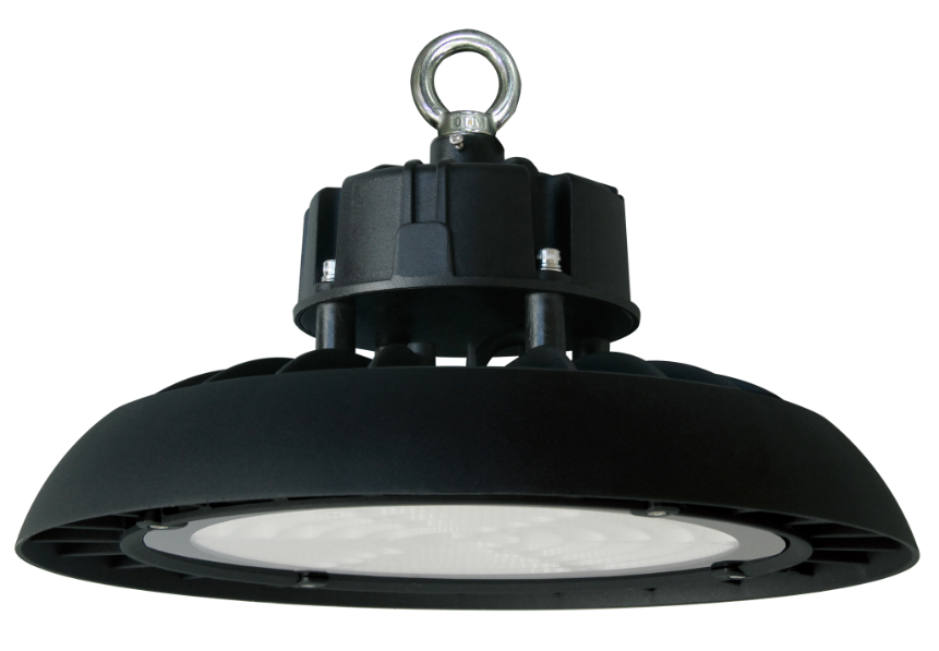 LAMPARA LED HIGH BAY DE 300W, MARCA FOCO GREEN ENERGY, MODELO FGE-HBUE-300W50K-D-H