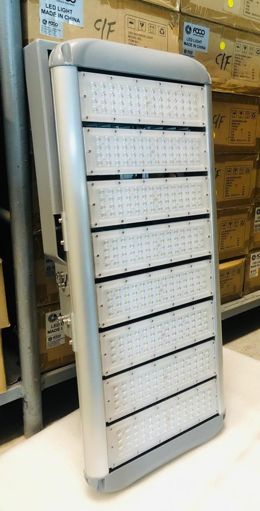 LAMPARA LED HIGH MAST DE 600W, 5000K, MARCA FOCO GREEN ENERGY, MODELO FGE-HM-600W50K