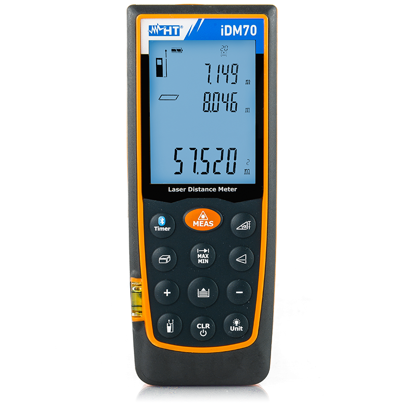 MEDIDOR DE DISTANCIA, 70 M, E INCLINOMETRO, MARCA HTI, MODELO IDM70