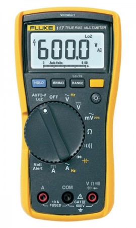 MULTIMETRO, MARCA FLUKE, MODELO 117