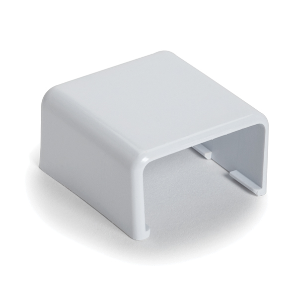 TAPADERA FINAL PARA CANALETA PLASTICA DE 1-3/4", COLOR IVORY, MARCA HELLERMANN TYTON