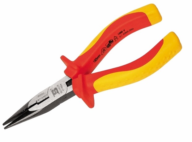 TENAZA DE PUNTA DE 6" AISLADA 1000V, MARCA BOSI TOOLS, MODELO BS199226