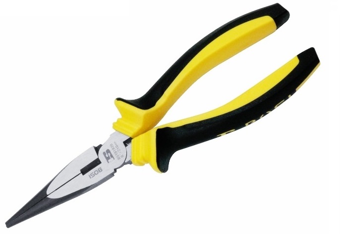 TENAZA DE PUNTA DE 8", MARCA BOSI TOOLS, MODELO BS191228