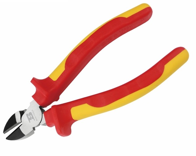 TENAZA DIAGONAL DE CORTE DE 7" AISLADA 1000V, MARCA BOSI TOOLS, MODELO BS600009