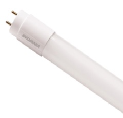 TUBO LED DE VIDRIO DE 2', T8, 9W, 700 LUMEN, 6500K, 100-240V, 25000 HRS, MARCA SYLVANIA, MODELO P24994-36