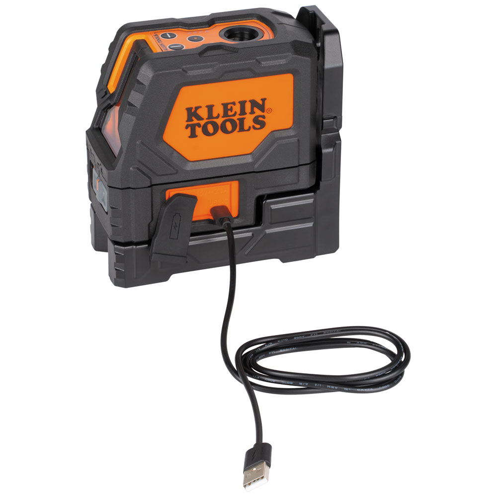 NIVEL LASER DE LINEAS CRUZADAS AUTONIVELANTE COLOR VERDE, MARCA KLEIN TOOLS, MODELO 93LCLGR / 93LCLG
