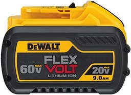 [DW-DCB609] BATERIA 9.0 AH, FLEXVOLT, 20/60V, MARCA DEWALT, MODELO DCB609