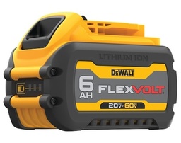 [DW-DCB606] BATERIA FLEXVOLT 6.0 AH, 20/60V MAX, MARCA DEWALT, MODELO DCB606