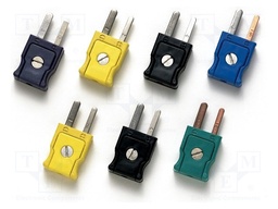 [FLUKE700TC2] JUEGO DE CLAVIJAS O CONECTORES DE TERMOPAR (7 TIPOS), MARCA FLUKE, MODELO 700TC2