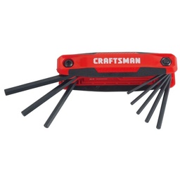 [CRAFTSMAN-CMHT26006] JUEGO DE LLAVES HEXAGONALES (ALLEN) EN PULGADAS, MARCA CRAFTSMAN, MODELO CMHT26006