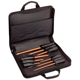 [KLEIN33528] JUEGO DE DESTORNILLADORES AISLADOS 1000V, 9 PIEZAS,  MARCA KLEIN TOOLS, MODELO 33528