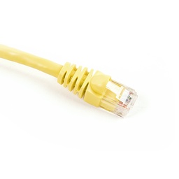 [H-PC6YEL5SC/PC6S] PATCH CORD, CAT.6, NORMADO, LONGITUD 5", COLOR AMARILLO, MARCA HELLERMANN TYTON