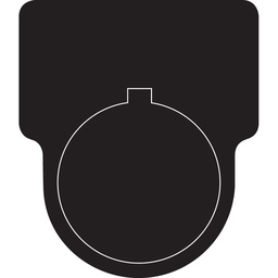 [H596-00415/NPLH44X44BK30.5] ROTULADOR FOAM PARA BOTONERA PARA IMPRESORA TT230SMC, MARCA HELLERMANN TYTON