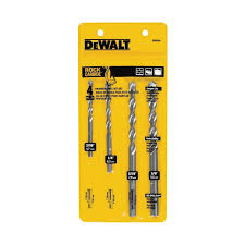 [DW5204] JUEGO DE 4 BROCAS DE PERCUSION PARA CONCRETO, MARCA DEWALT, MODELO DW5204