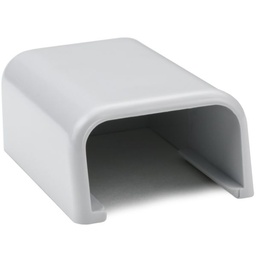 [H-TSR1FW-36] TAPADERA FINAL PARA CANALETA PLASTICA DE 3/4", COLOR IVORY, MARCA HELLERMANN TYTON