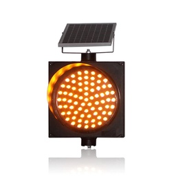 [SOLAR-SVSSP-0100] SEMAFORO SOLAR DE PRECAUCION TIPO LED DE 30 CM, SOLAR SVSSP-0100