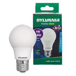 [SYLVANIA-P26249-33] BOMBILLO DE 9W, ROSCA E27, 6500 K, 100V, SYLVANIA P26249-33
